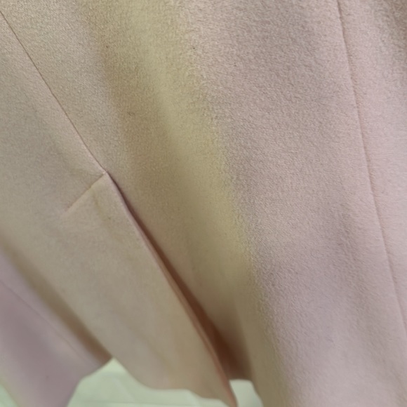 Louden Made in Canada Pink Wool & Cashmere jacket One button front Size 12 - Picture 9 of 10